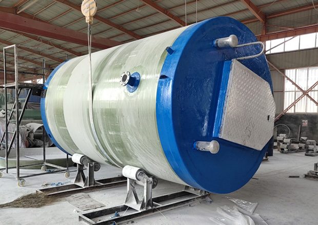 一體化預(yù)制泵站配合污水處理廠提升污水縮略圖 一體化預(yù)制泵站