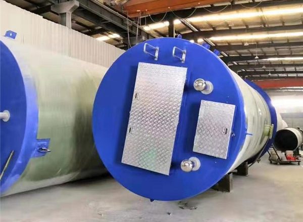 玻璃鋼一體化預(yù)制泵站縮略圖 預(yù)制一體化泵站