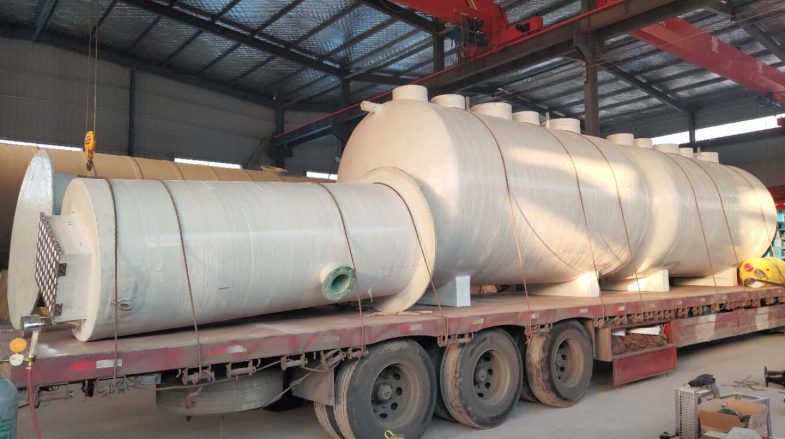 玻璃鋼一體化雨水污水提升泵站縮略圖 一體化污水處理設(shè)備