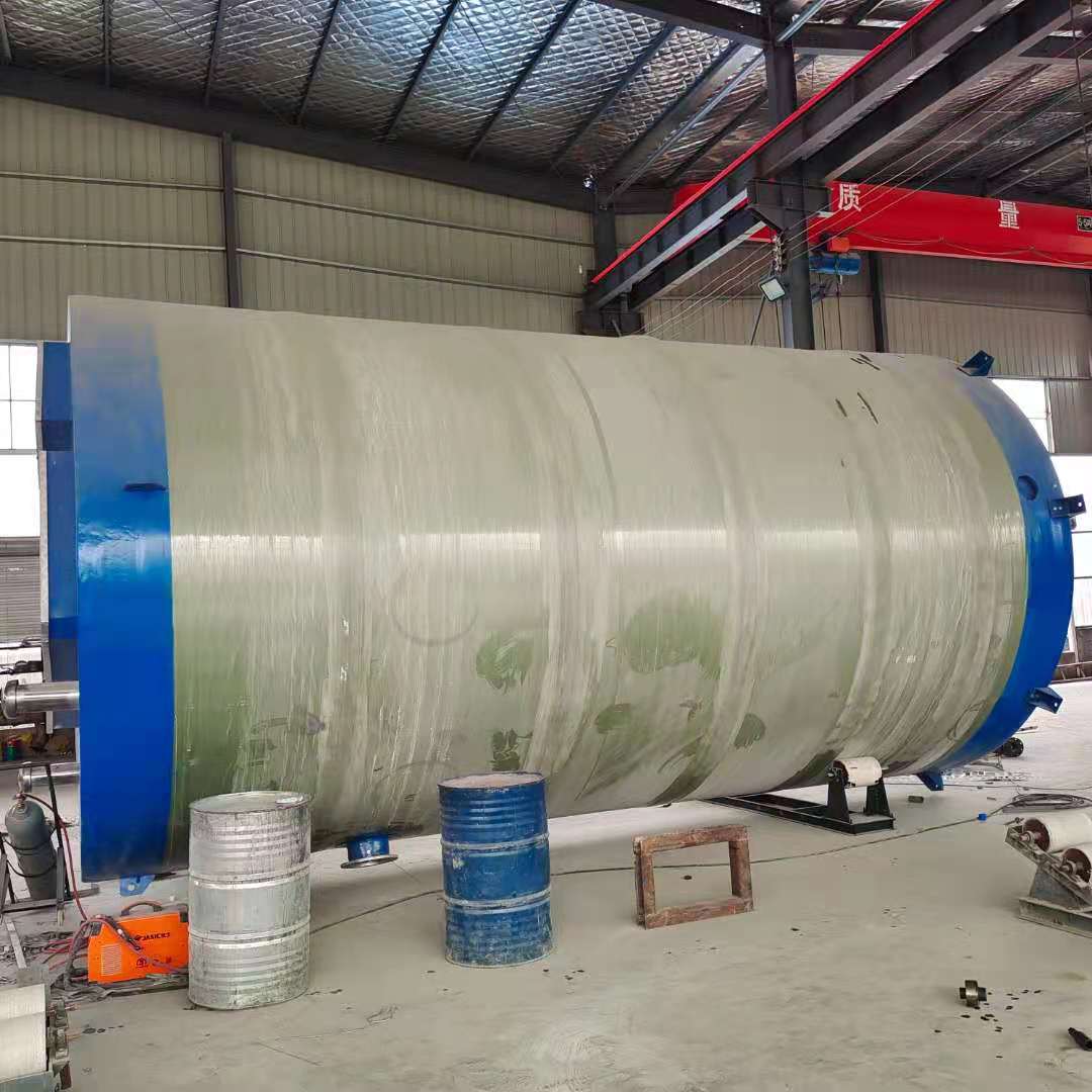 山東玻璃鋼一體化泵站介紹縮略圖 玻璃鋼一體化泵站